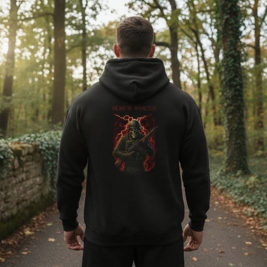 Morior Invictus - Skullshock Warrior Hoodie