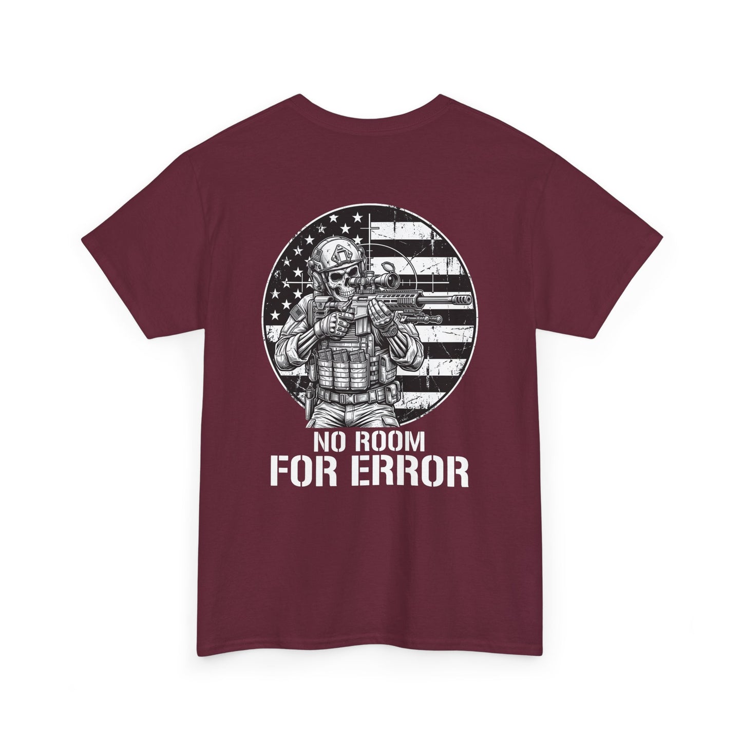 No Room For Error Tactical Skull T-Shirt