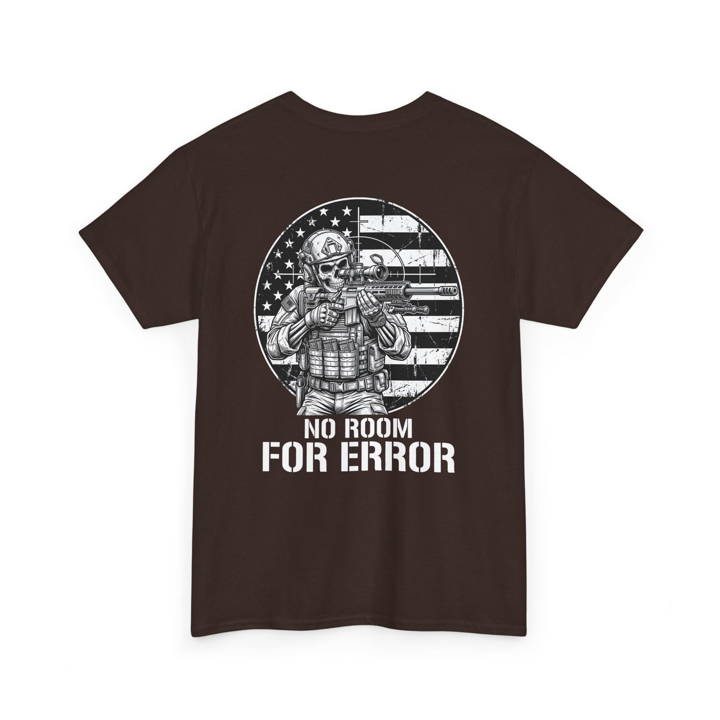 No Room For Error Tactical Skull T-Shirt