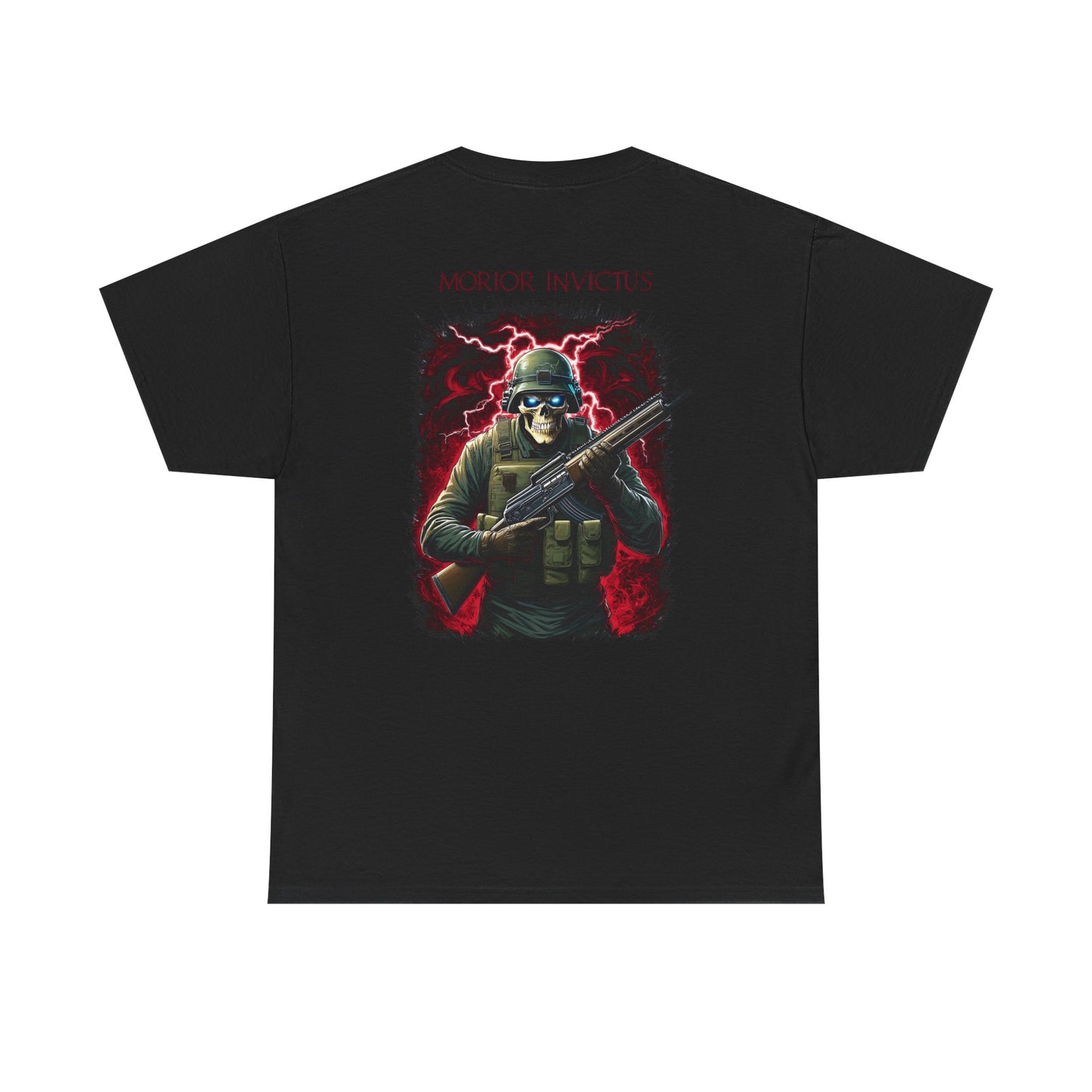 Morior Invictus – Skullshock Warrior T-Shirt