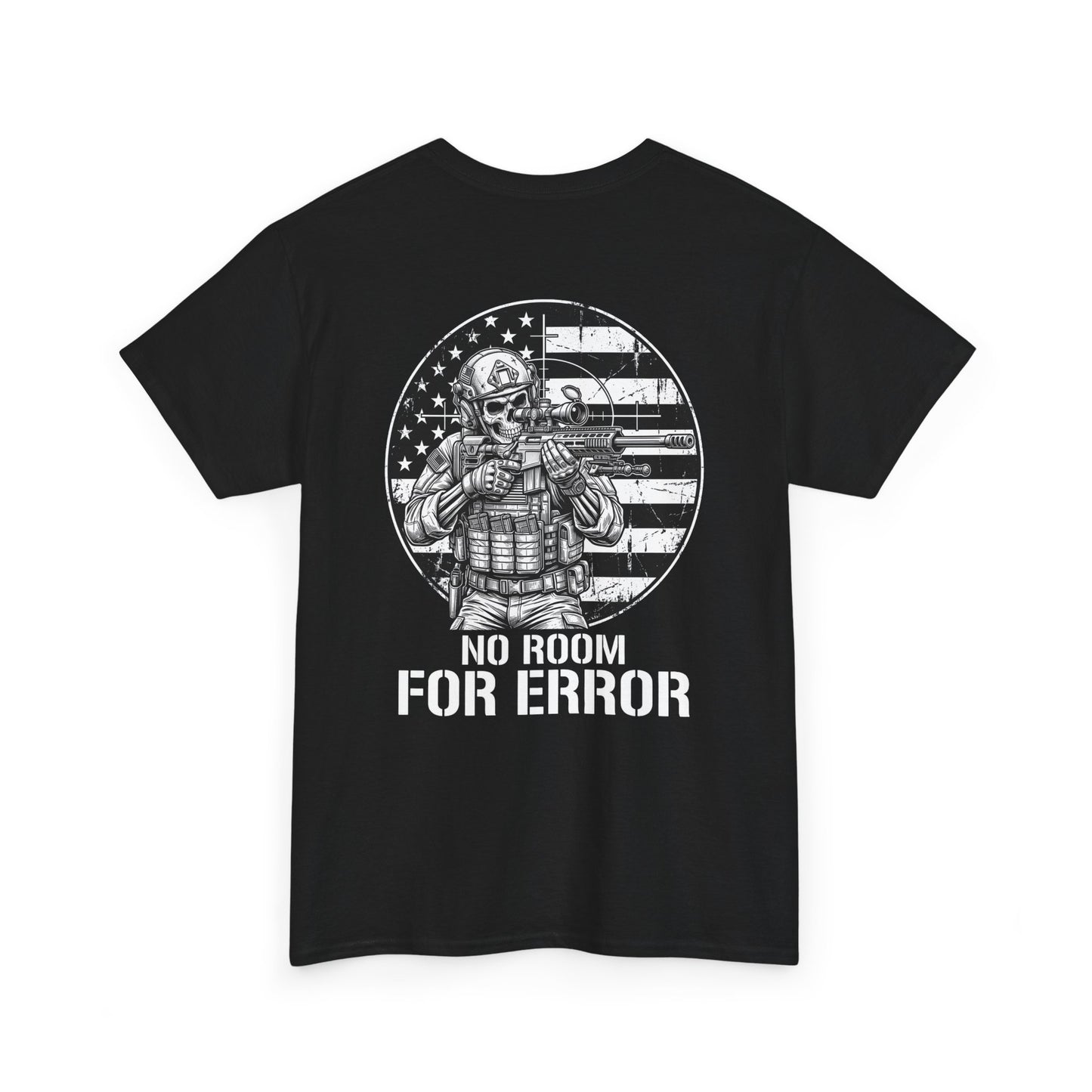 No Room For Error Tactical Skull T-Shirt