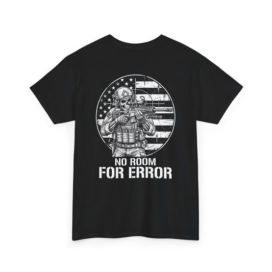 No Room For Error Tactical Skull T-Shirt