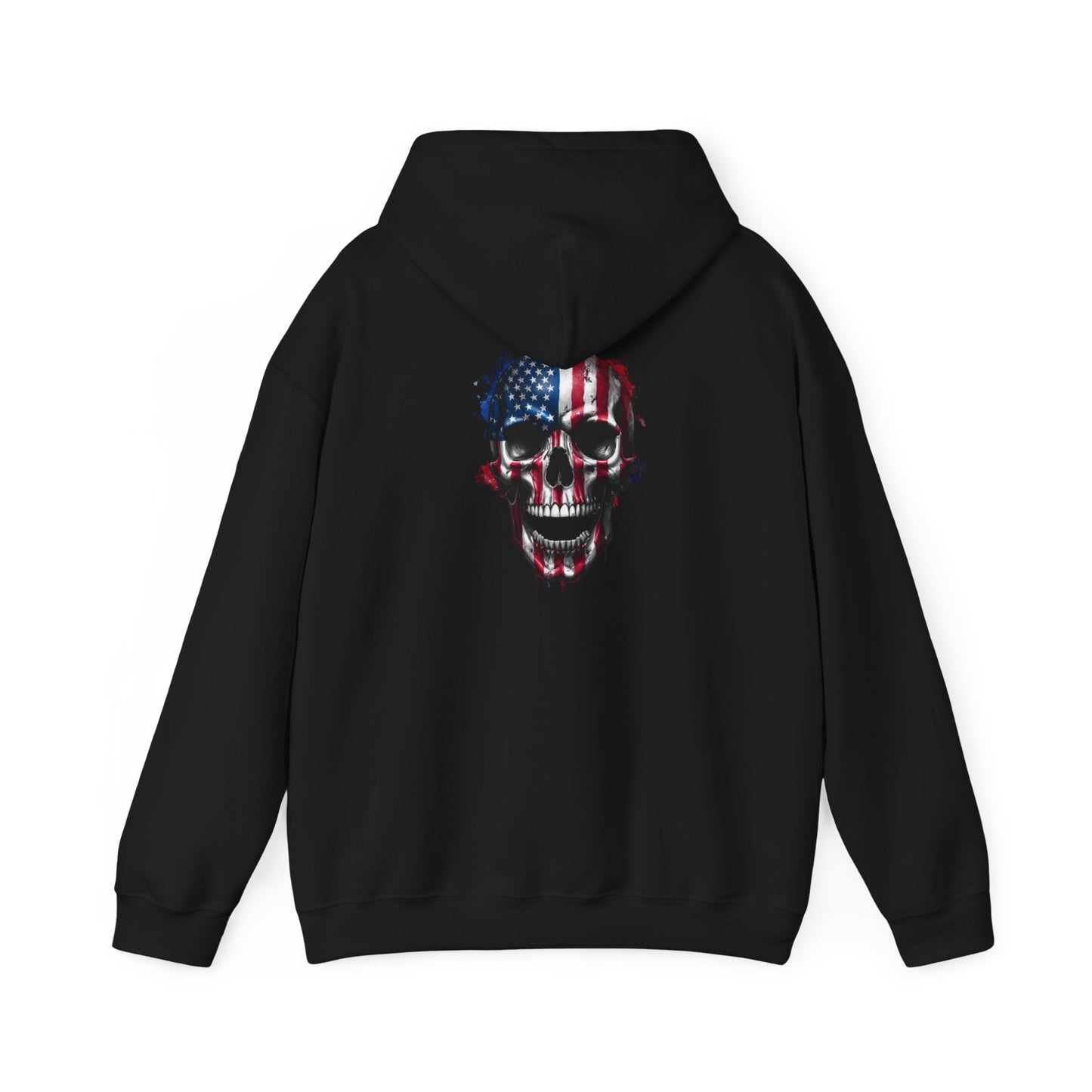 Stars & Stripes Warrior Skull Hoodie