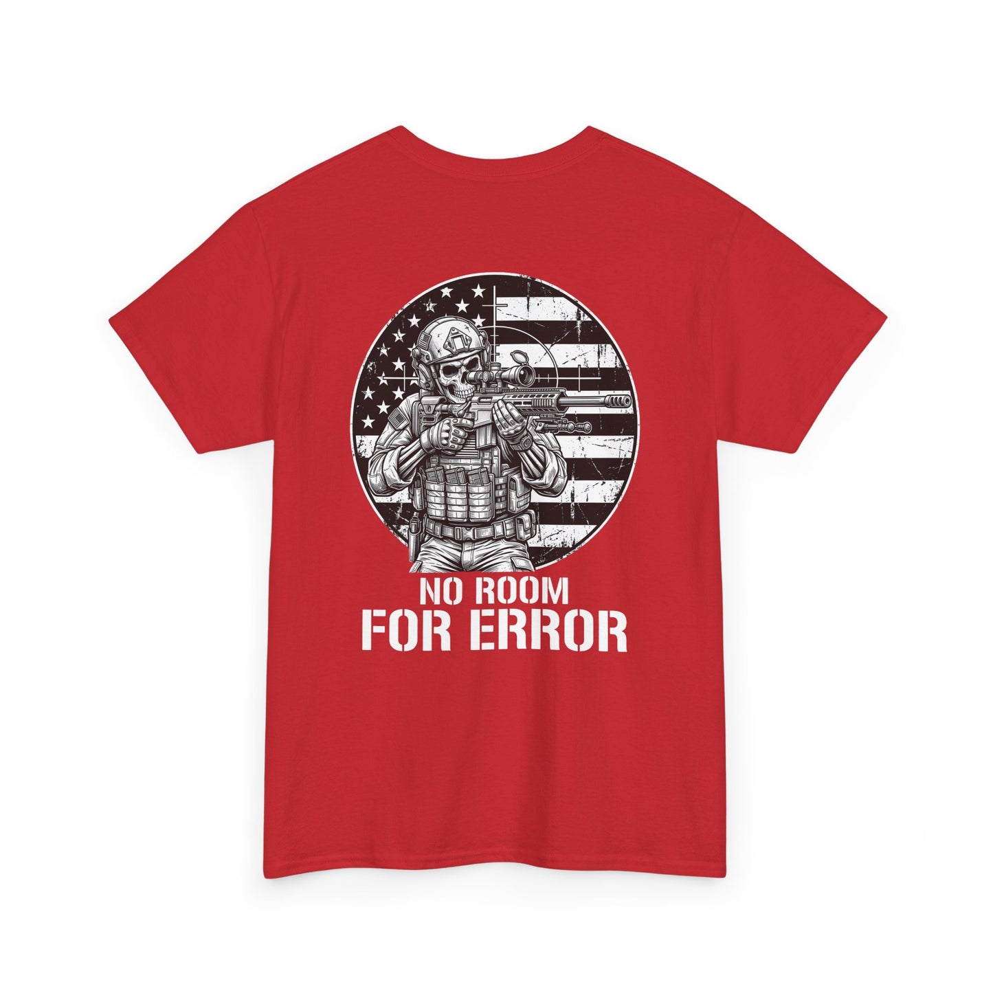 No Room For Error Tactical Skull T-Shirt