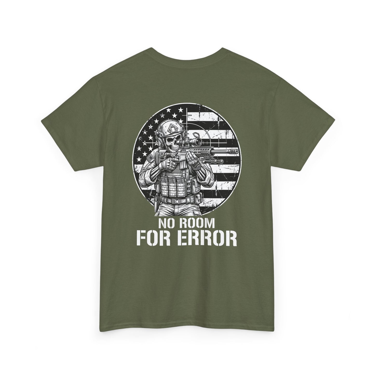 No Room For Error Tactical Skull T-Shirt