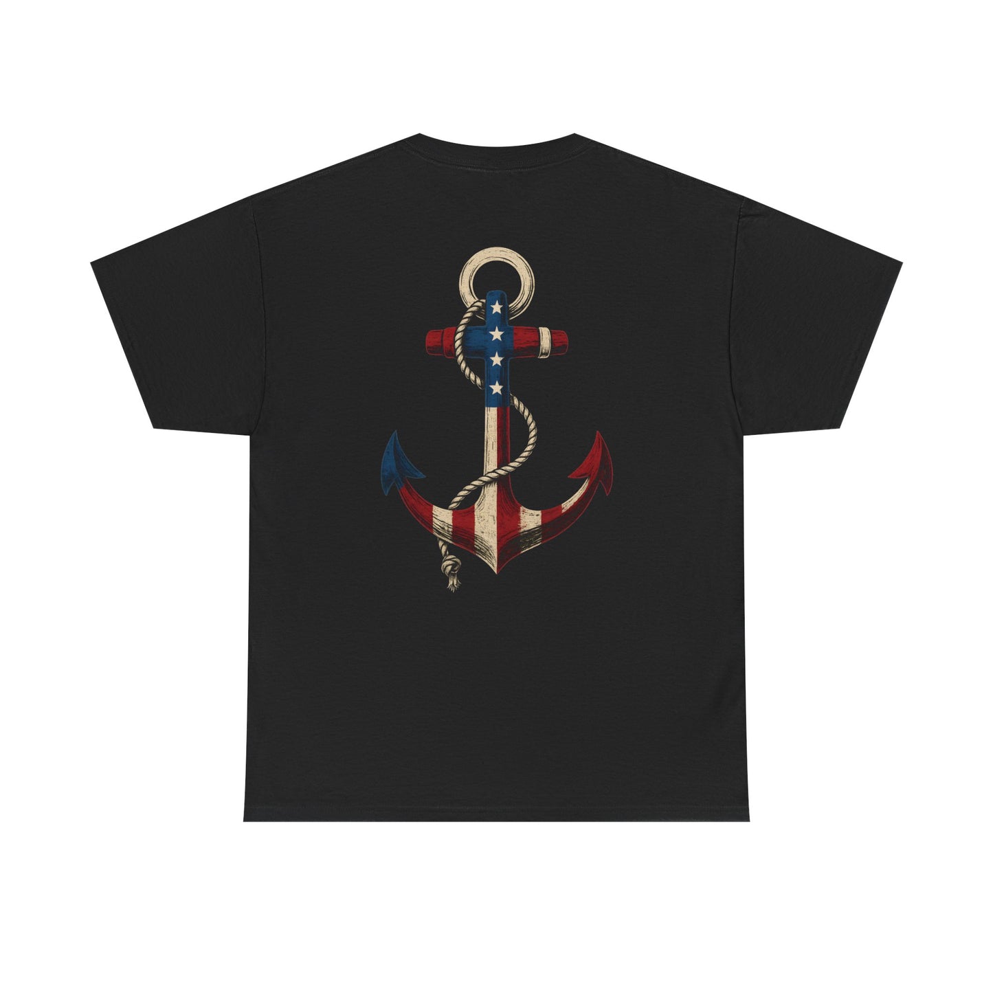 Anchor of Freedom - Patriotic Vintage Tee