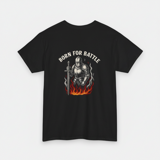 Knight Armor - Born for Battle Graphic T-Shirt