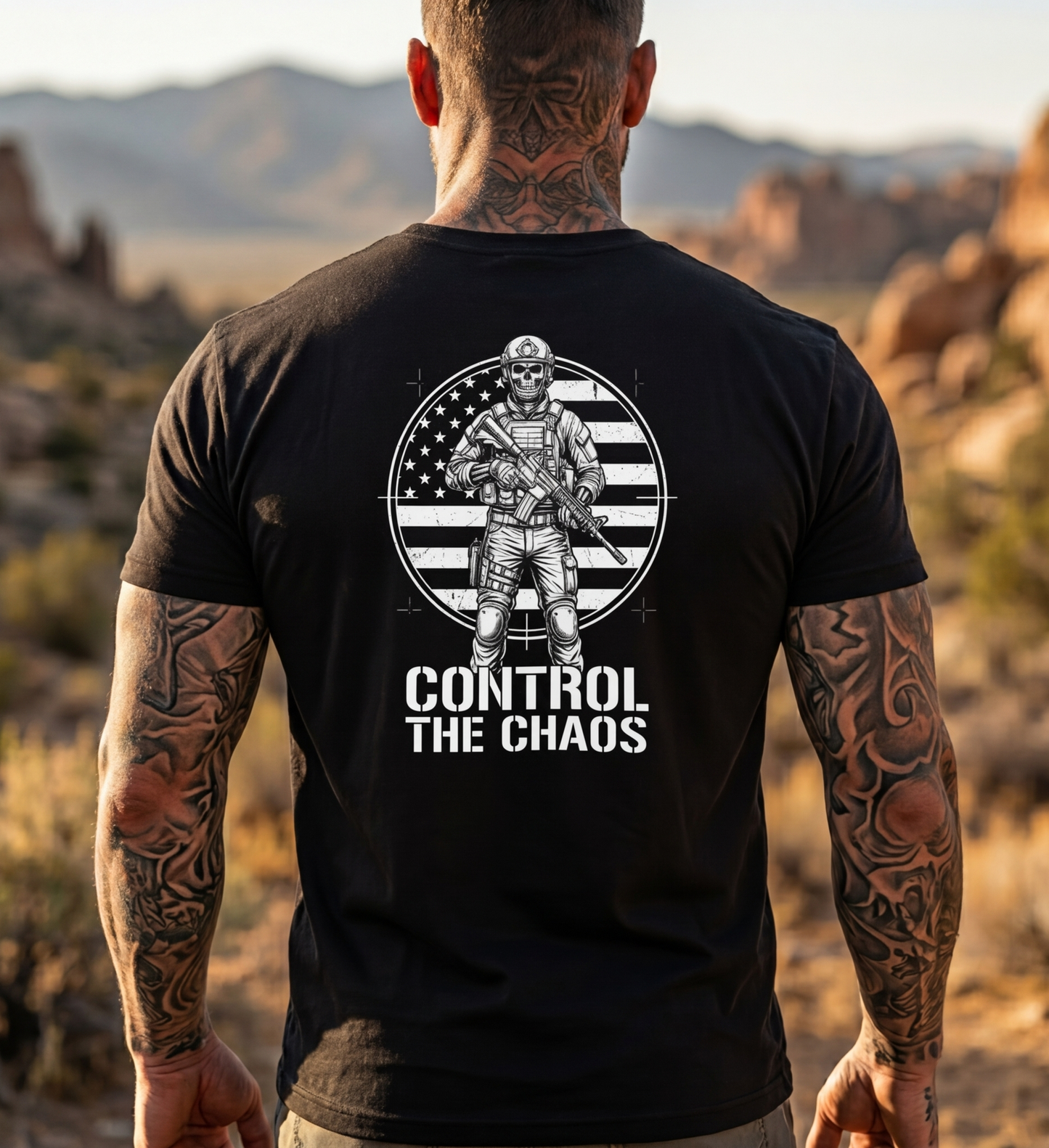 Control The Chaos Tactical T-Shirt