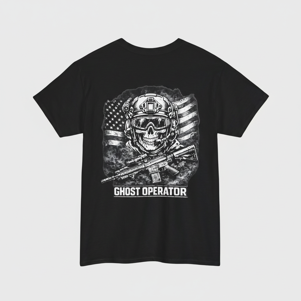 Ghost Operator – Stars And Stripes T-Shirt