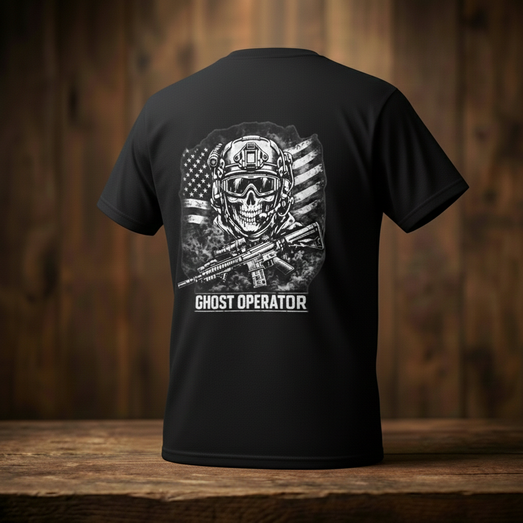 Ghost Operator – Stars And Stripes T-Shirt