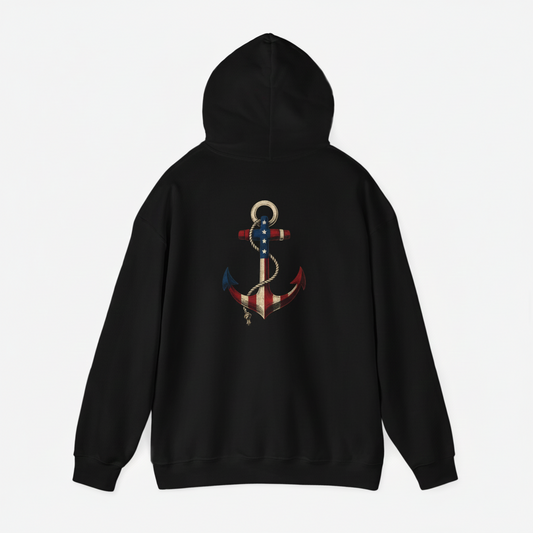 Anchor of Freedom - Patriotic Hoodie