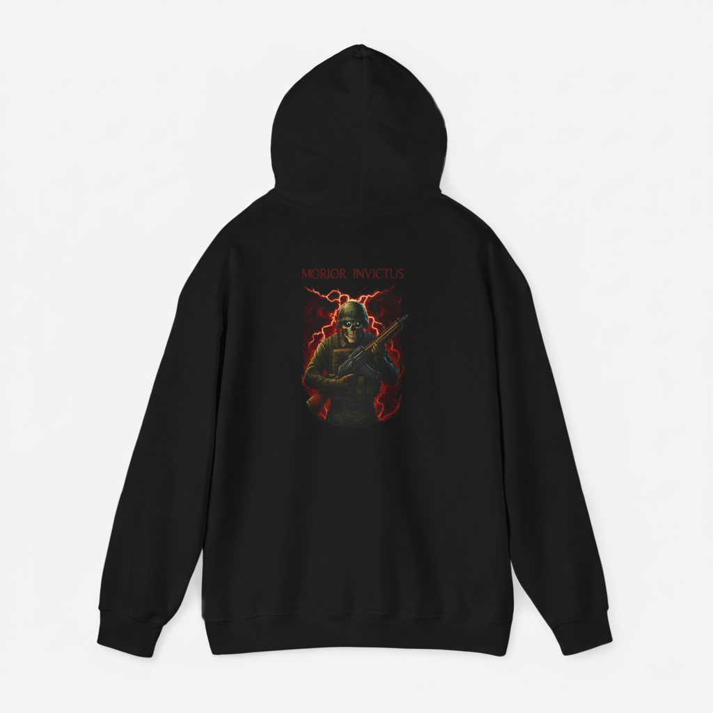 Morior Invictus - Skullshock Warrior Hoodie
