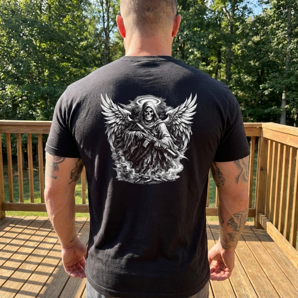 Guardian of the Fallen - Premium Graphic T-Shirt