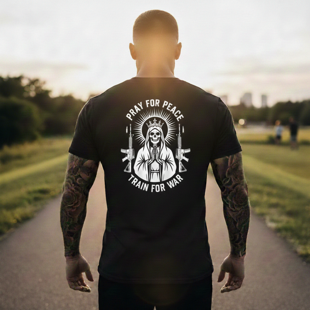 Warrior’s Prayer Tee - Pray for Peace. Train for War.