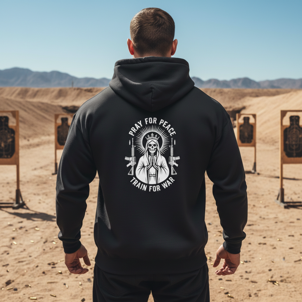 Warrior’s Prayer Hoodie - Pray for Peace. Train for War.